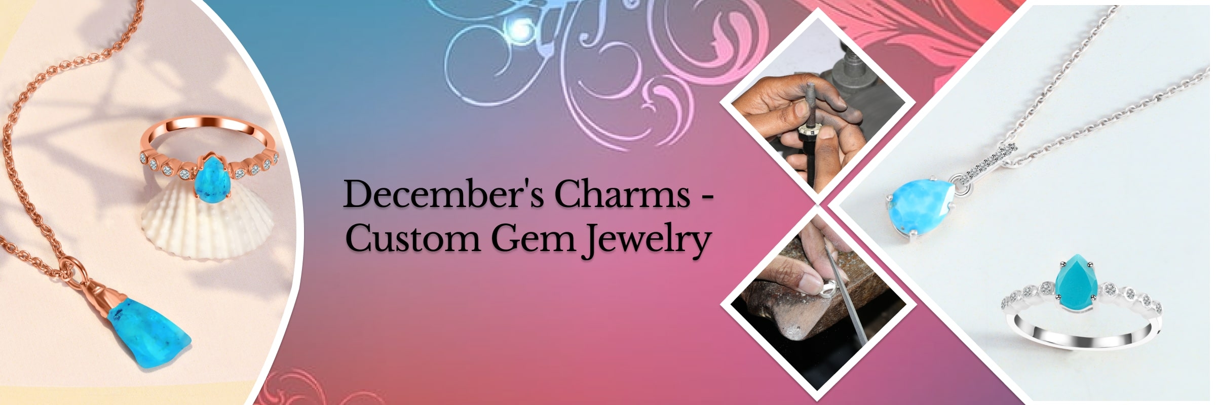 Customized December Birthstone Jewelry: Enchantment Of Turquoise